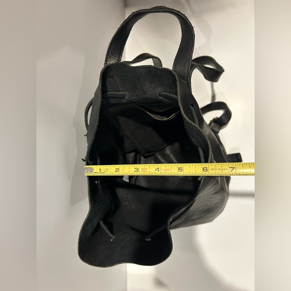 Madewell black leather backpack - Picture 14 of 14